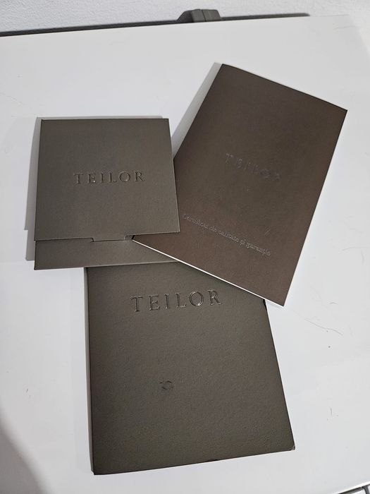 Inel aur Teilor 750 (18k) roz .Diamant natural (10 pietre)