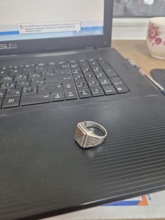 Кольцо серебро,жузик,печатка,перстень