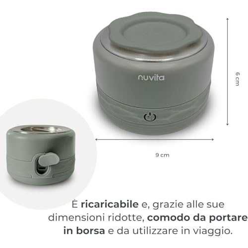 Подгревател за шишета Nuvita 1166 Warm70 5 температури USB