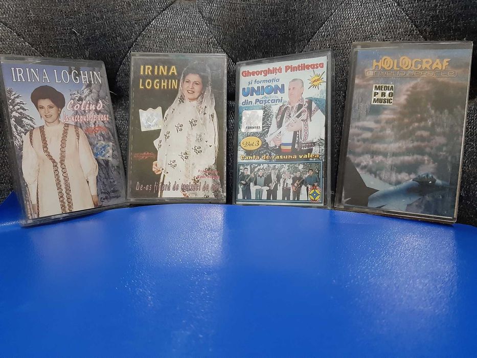 Lot casete audio Irina Loghin Gheorghita Pintileasa, Holograf