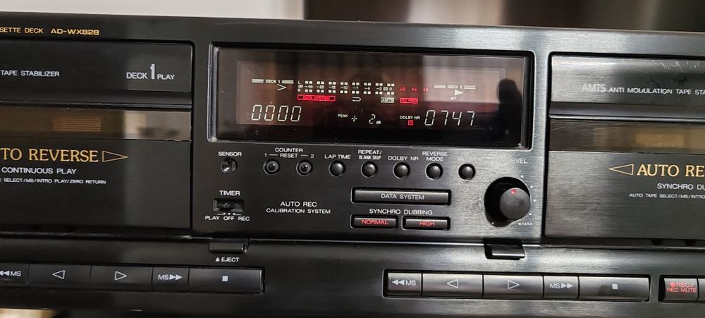Casetofon deck Aiwa AD-WX 828