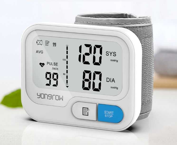 Новый Автоматический тонометр на запястье - С ГАРАНТИЕЙ - Доставка