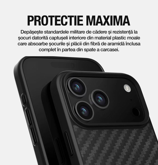Husa Carbon iPhone 17 Pro