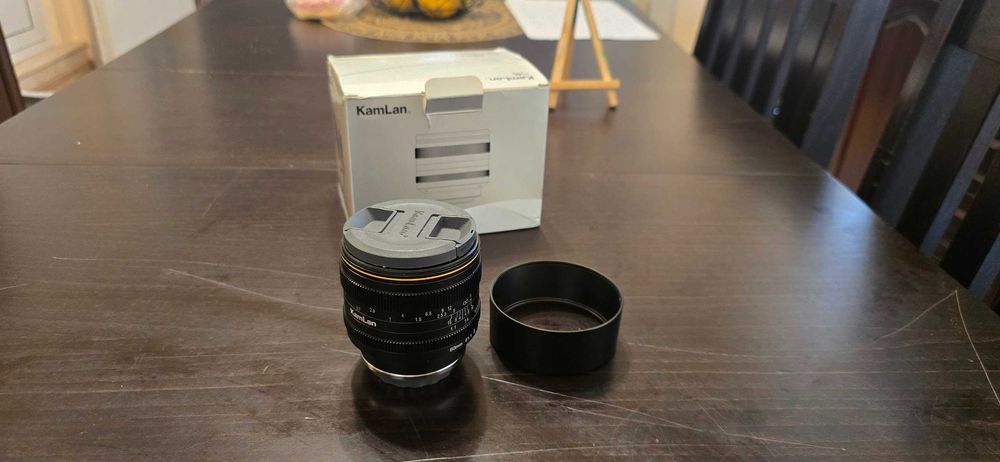 Обектив Kamlan 50mm f1.1 MK2 за Fudji