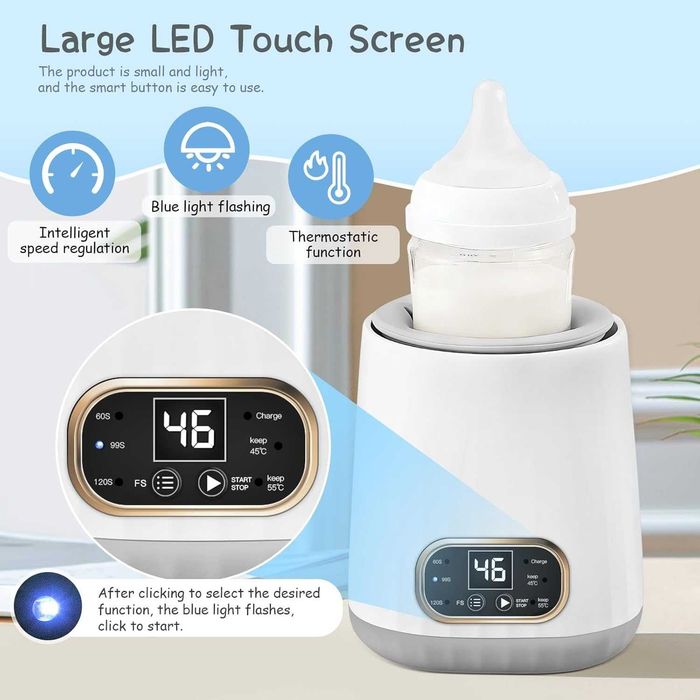 Нагревател за бебешки бутилки facaio