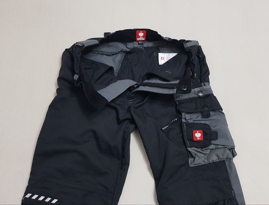 Pantaloni Engelbert Strauss Cordura, salopeta copii, mărimea 146 -152