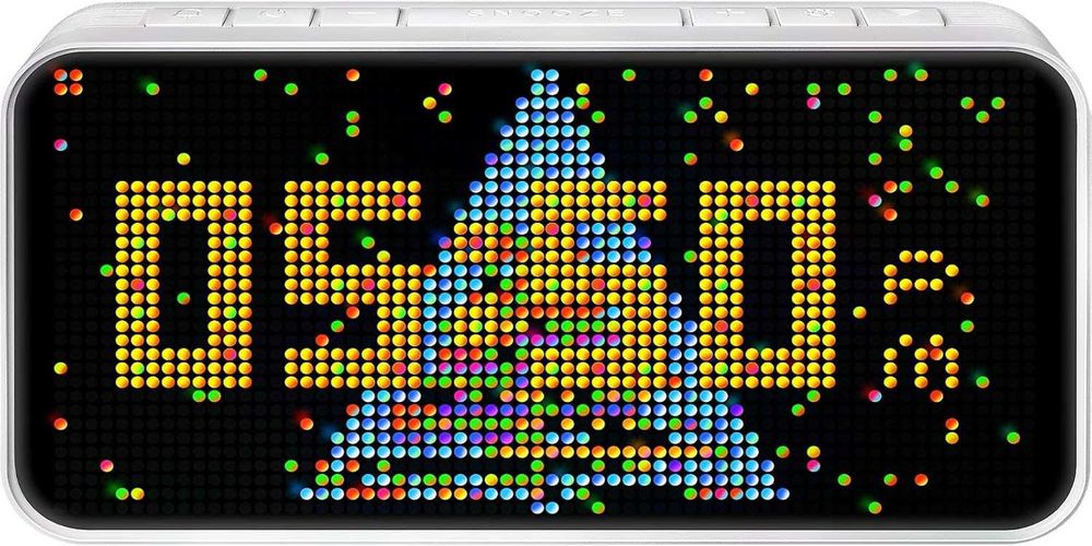 Dekala Pixel LED дигитален будилник с WiFi и двойна аларма