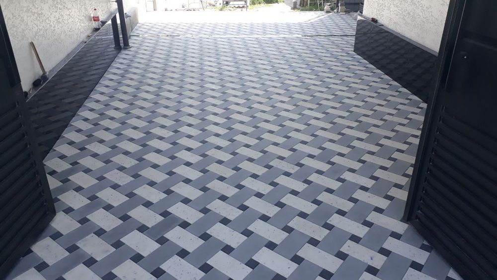 Тротуарные плитки, брусчатки