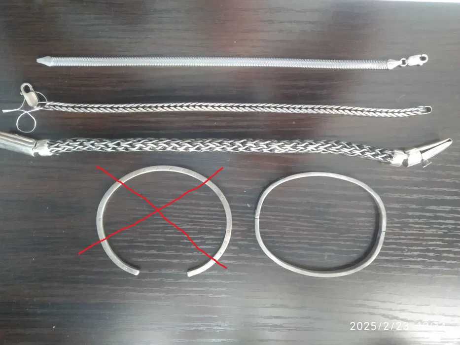 Браслеты серебро серебряные