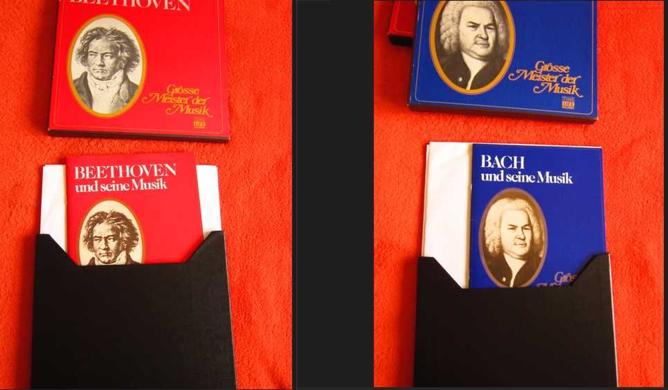 vinil Bach Beethoven  MaestriI Muzicii Kempff,Jochum,Richter cadou rar