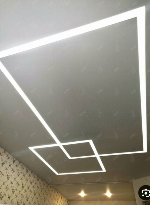 Натяжные потолки  от 1200