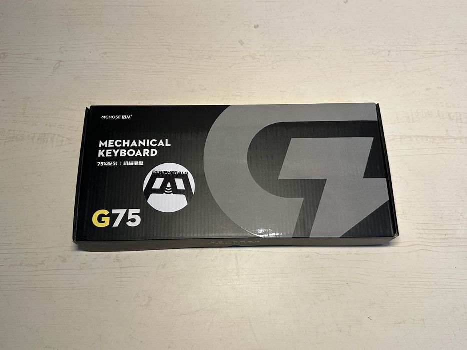 Клавиатура mchose g75 pro, механика