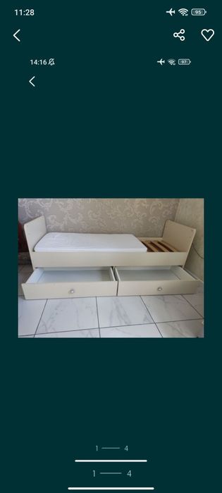 Продам кровать детскую