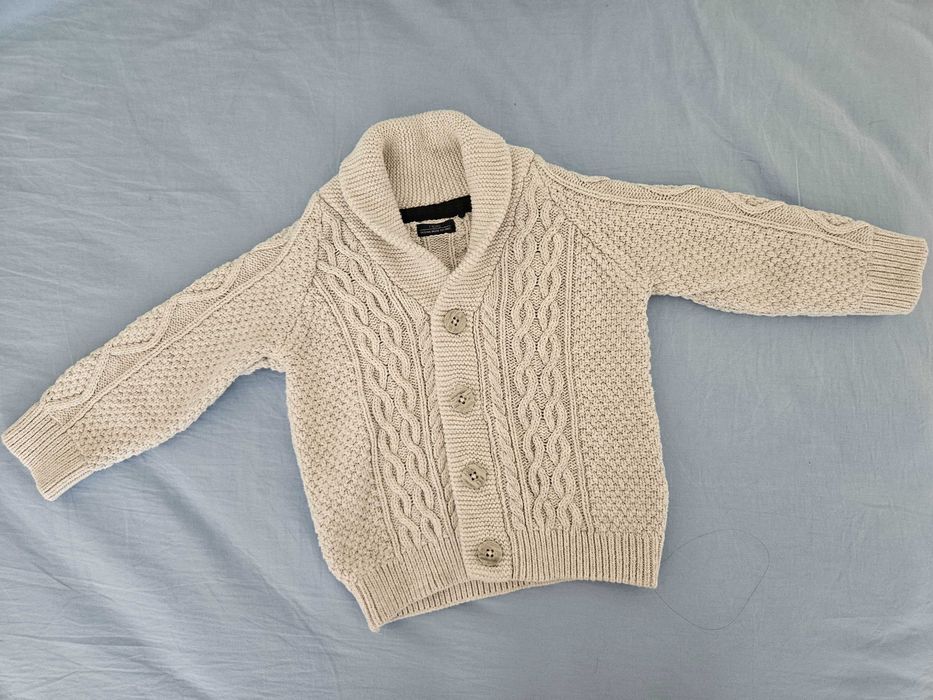 Памучна Жилетка Next 86 размер, 12-18 месеца