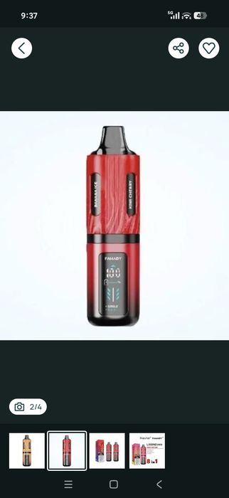 Vape 2400 Puff 8Arome Display Calitate Anglia
