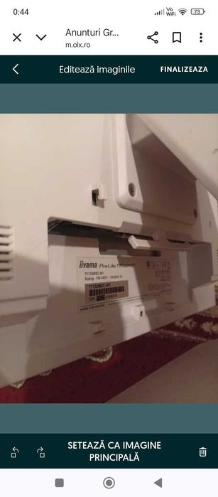 Monitor Touchscreen iiyama T1732MSC-W1,17inch,alb ideal POS/industrial