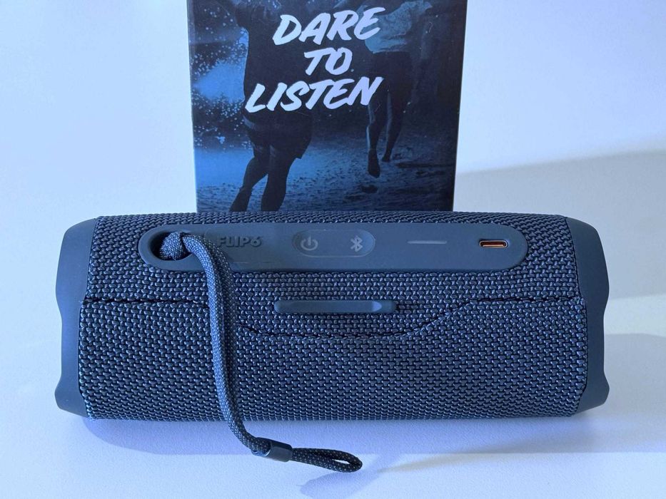 Бартер! 24м.Гаранция! Портативна колонка JBL - Flip 6 Водоустойчива Blue (Синя)