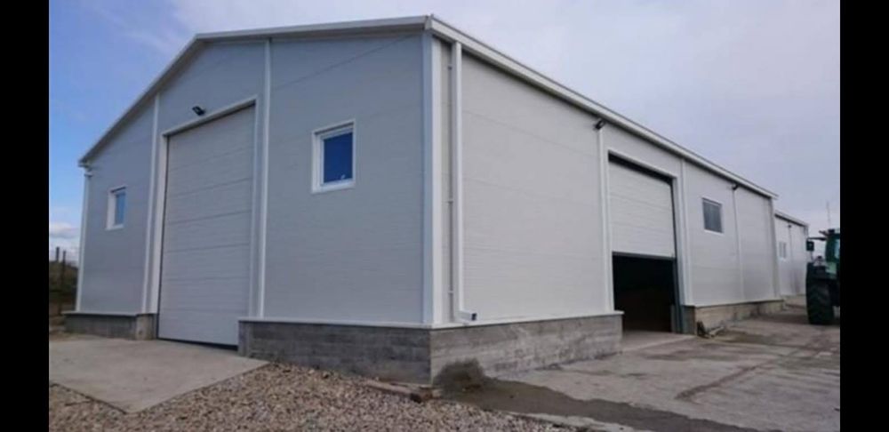 Vand hala metalica 12x40,structura,panouri sandwich si alte dimensiuni
