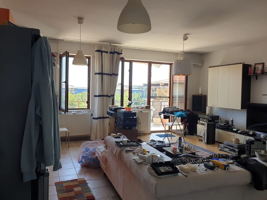 Apt in rate 2camere 96m la 550 m de metrou terasa 30m Bridge Otopeni Ilfov