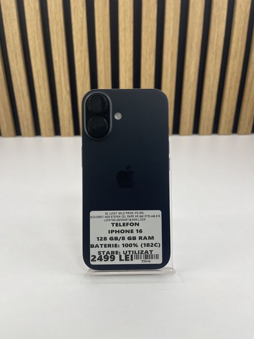 Iphone 16 128Gb / 8Gb Ram FACTURA/GARANTIE #55646