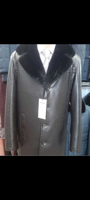 Кожаная куртка мужская