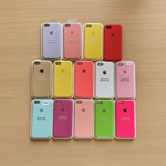 Apple Case Силиконов Кейс за iPhone 12 Pro Max 11 Pro Max XS Max Xr 8+ 7+ SE 2020 SE 3
