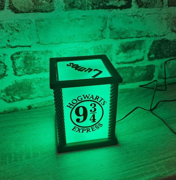 Нощна лед лампа на тема Хари Потър