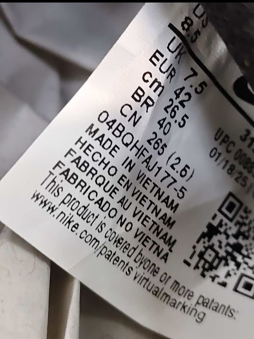 Nike Air force low triple black