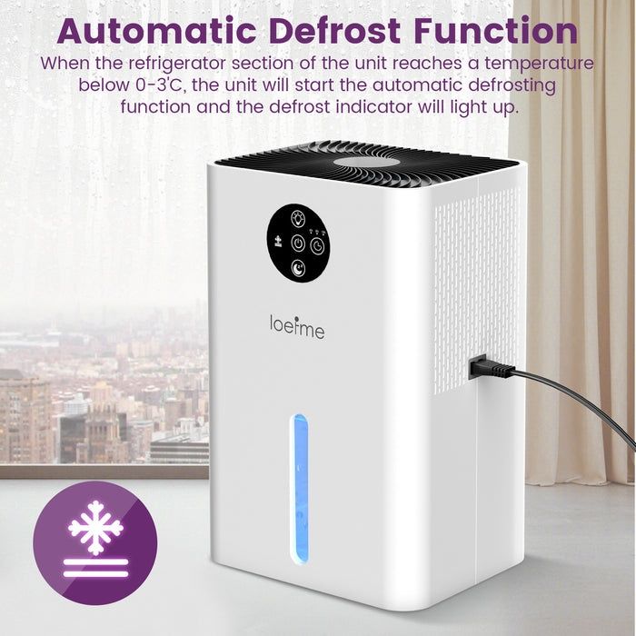 LOEFME 1,8L Ел. влагоабсорбатор за влага ,мухал ,сушене