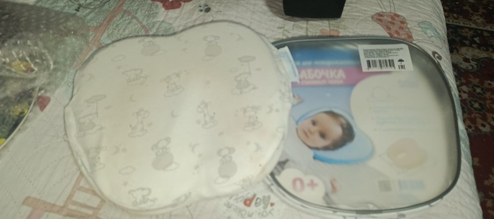 Подушечка для новорожденных Бабочка