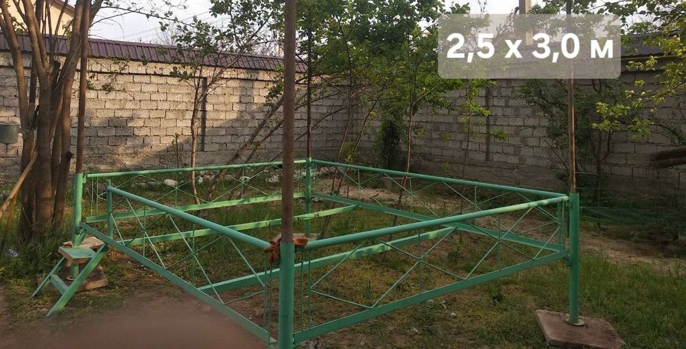 Топчан металлический, сборный