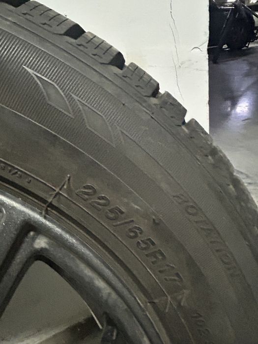 Комплект зимних шин с дисками