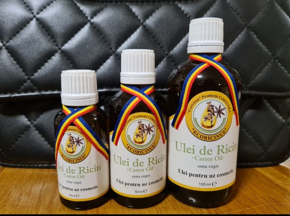 Sticle de ulei ricin