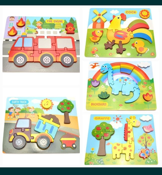 Дървени пъзели и лабиринти