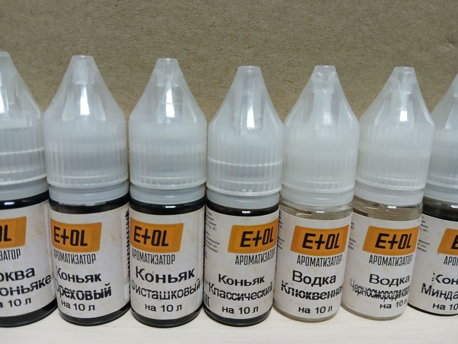 Ароматизаторы фирмы Etol для напитков.