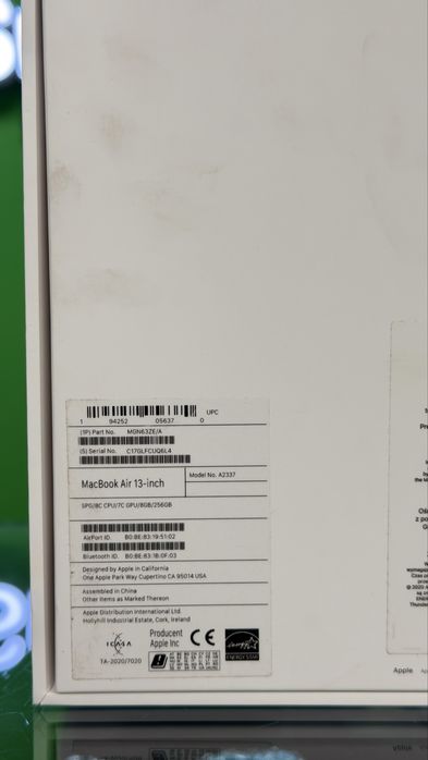 Macbook Air 13- Inch 256GB M1 | SmartzoneMobile GSM