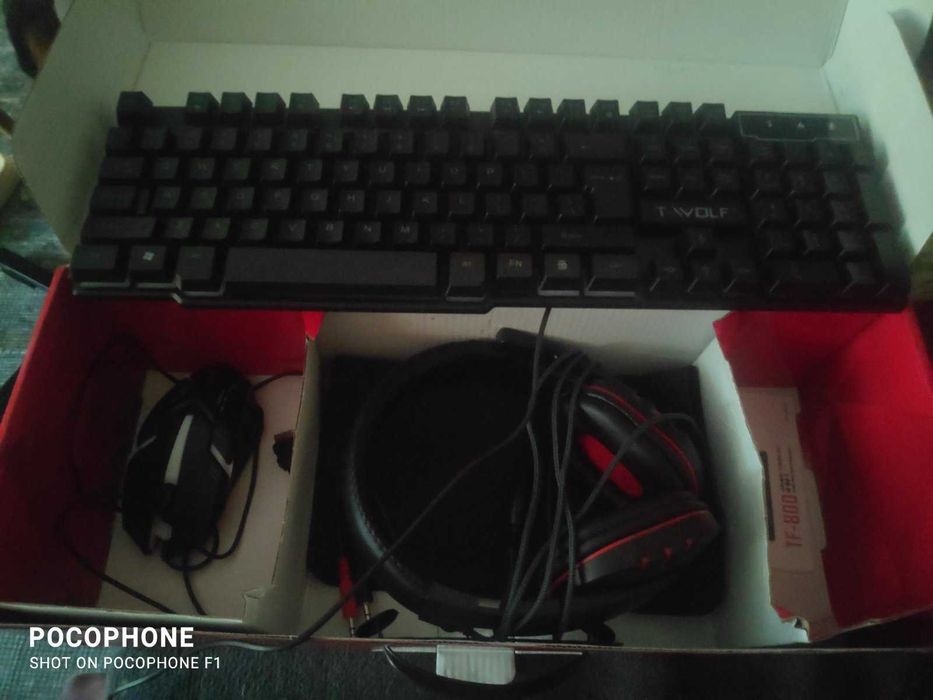 Гейминг комплект KINSI, 4 в 1