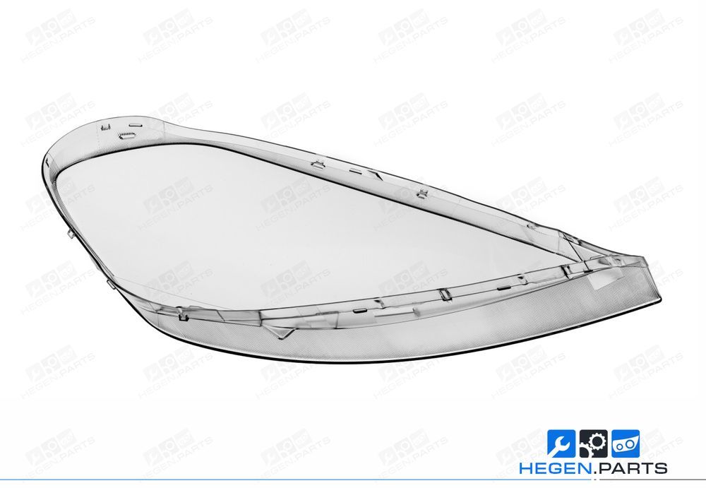 Стъкла за фарове Volvo XC60 преди фейс капак капаци стъкло фар Волво