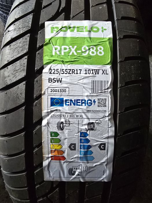 Rovelo 225/55 R17 101W vară noi
