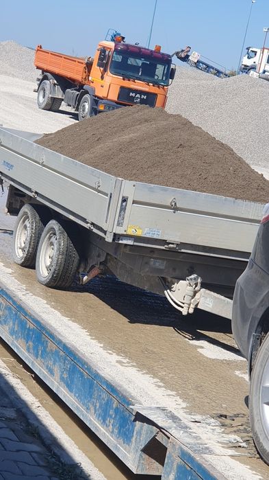 Pământ negru la adresă ,nisip, margaritar, basculabil