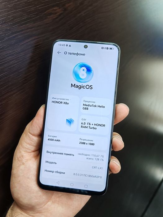 Honor x8a 128g sotladi