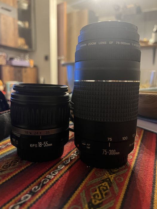 Фотоапарат Canon 500D + 2 обектива