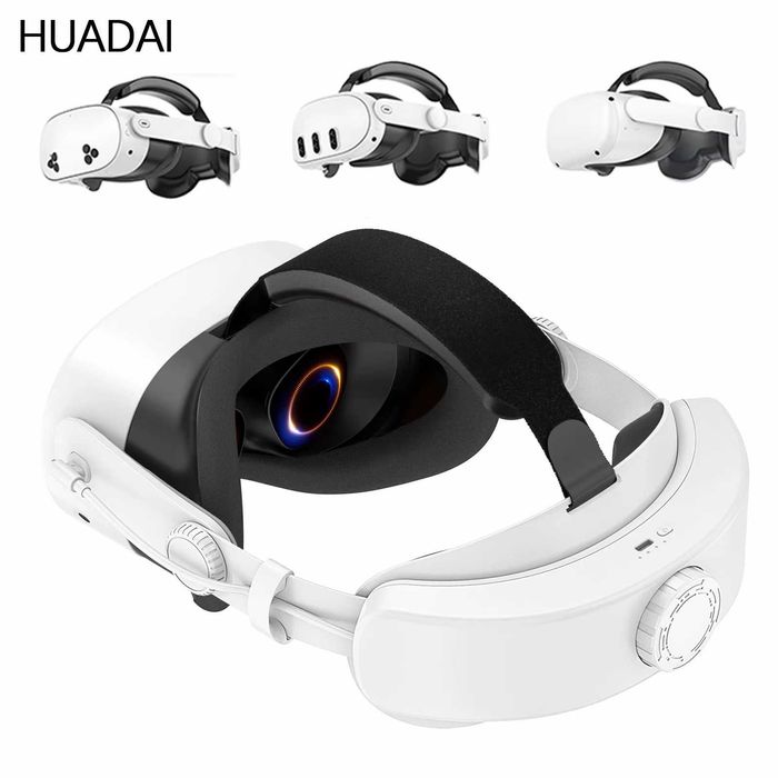 Нов VR head strap с батерия 10000mAh за Meta Quest 2/3/3S – неотварян
