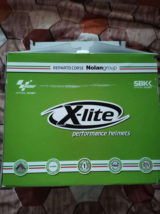 Карбонова каска за кросов мотор, супермото X-Lite X-502 Carbon