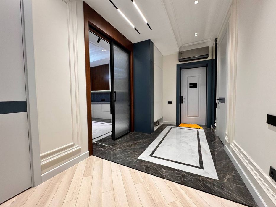 3/3/6 82м2 ЖК Дархан Парк Тельмана кирпич мебель техника