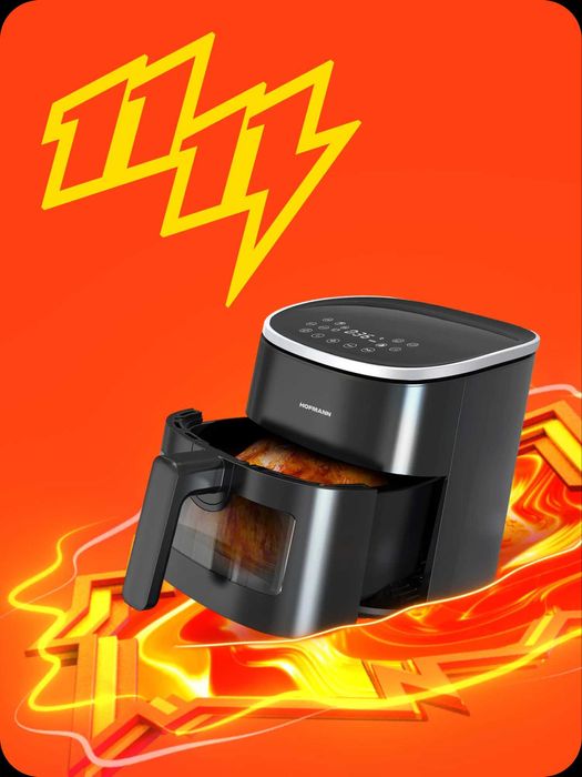 Фритюрница-аэрогриль Dreame Vidarte AF01Z 6L