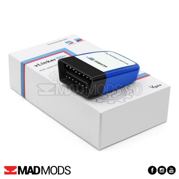 Diagnoza Vgate VLinker BM+ Dual Bluetooth 4.0 BMW Exx, Fxx, Gxx, I & M
