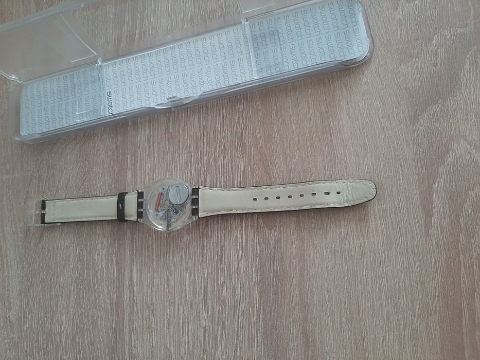 Ceas Swatch Blue Conker (GE704) Original + Cutie – Swiss Made, 2008