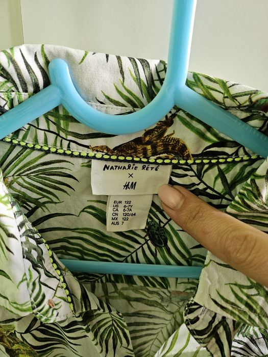 Детска риза H&M 6-7год