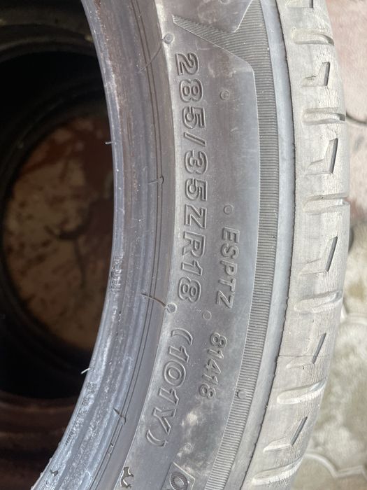 Шины 285/35/18 Brigestone potenza